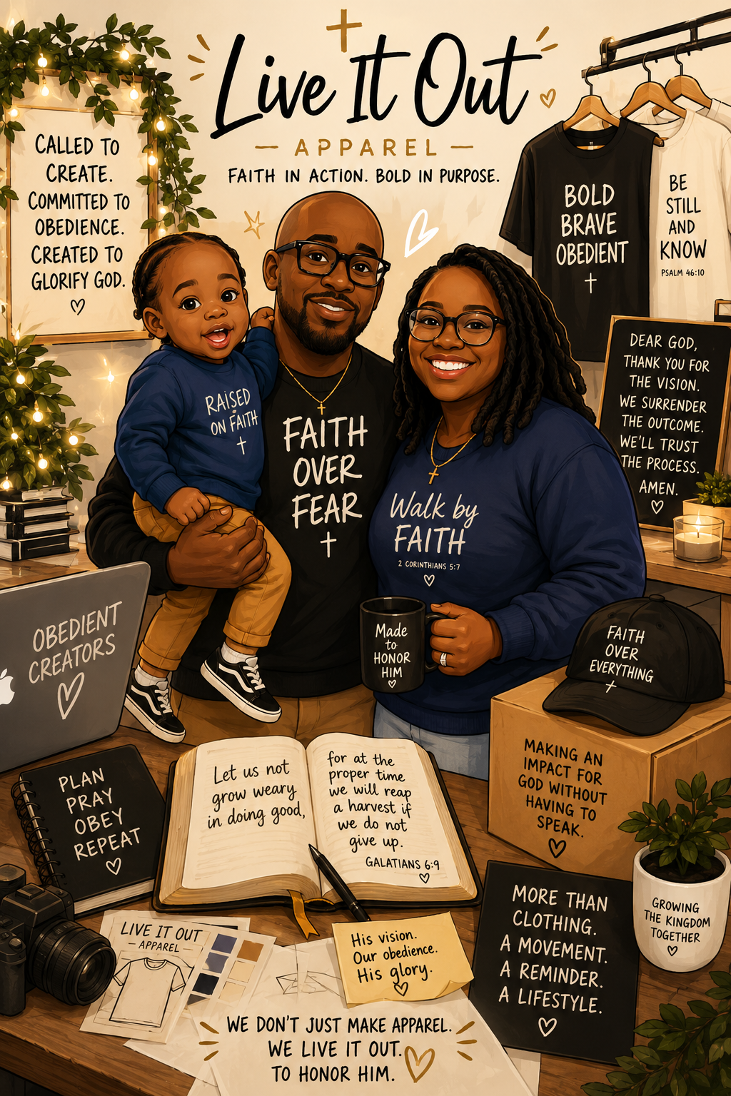 Why We Started Live It Out Apparel