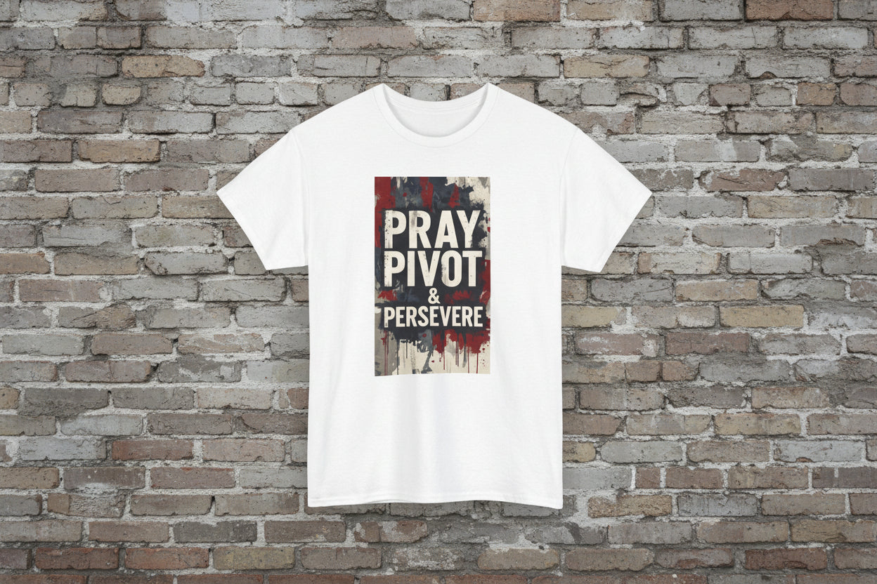 Pray Pivot & Perservere Tee