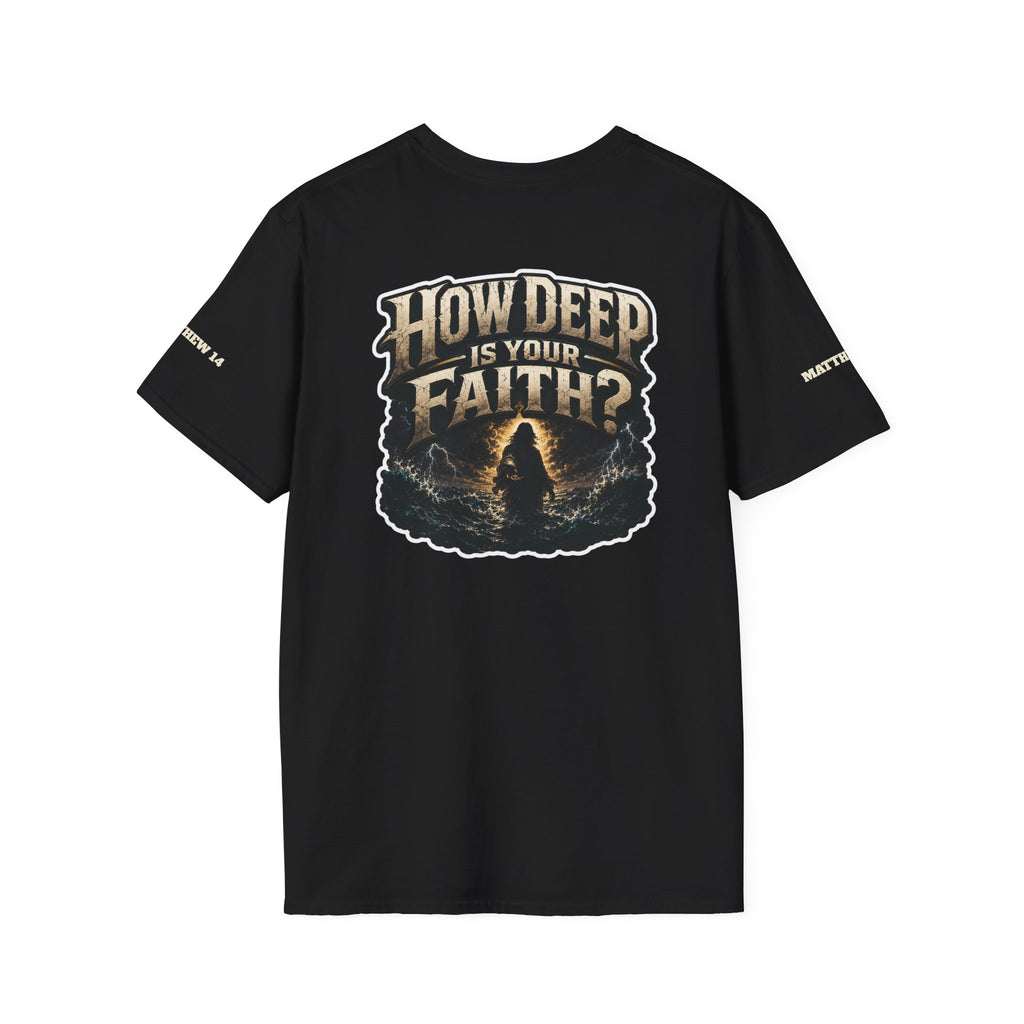 Christian Workout Shirt – Courage | Matthew 14 Oversized Lightweight Tee
