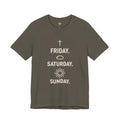 "Friday. Saturday. Sunday." Graphic Tee