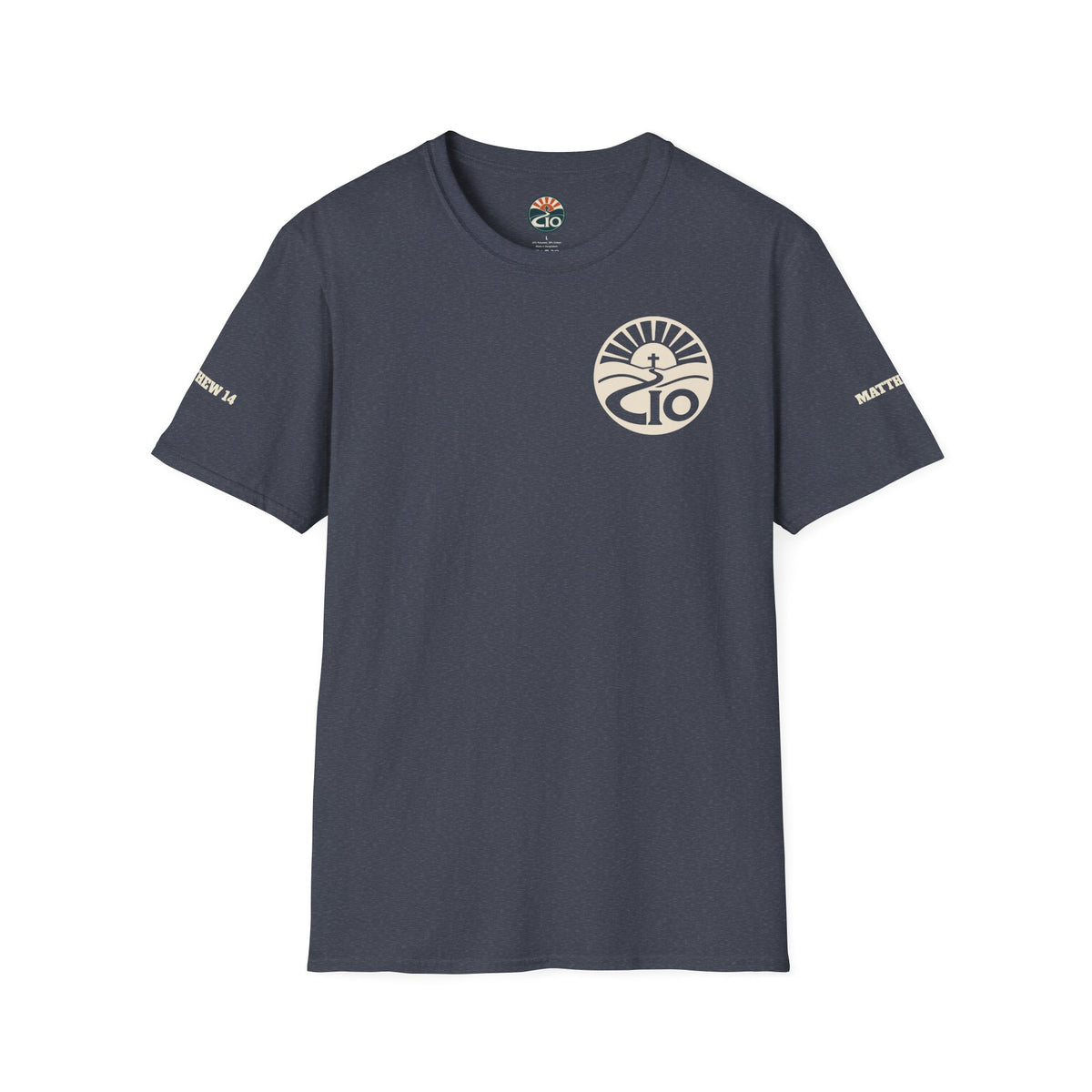 Christian Workout Shirt – Courage | Matthew 14 Oversized Lightweight Tee
