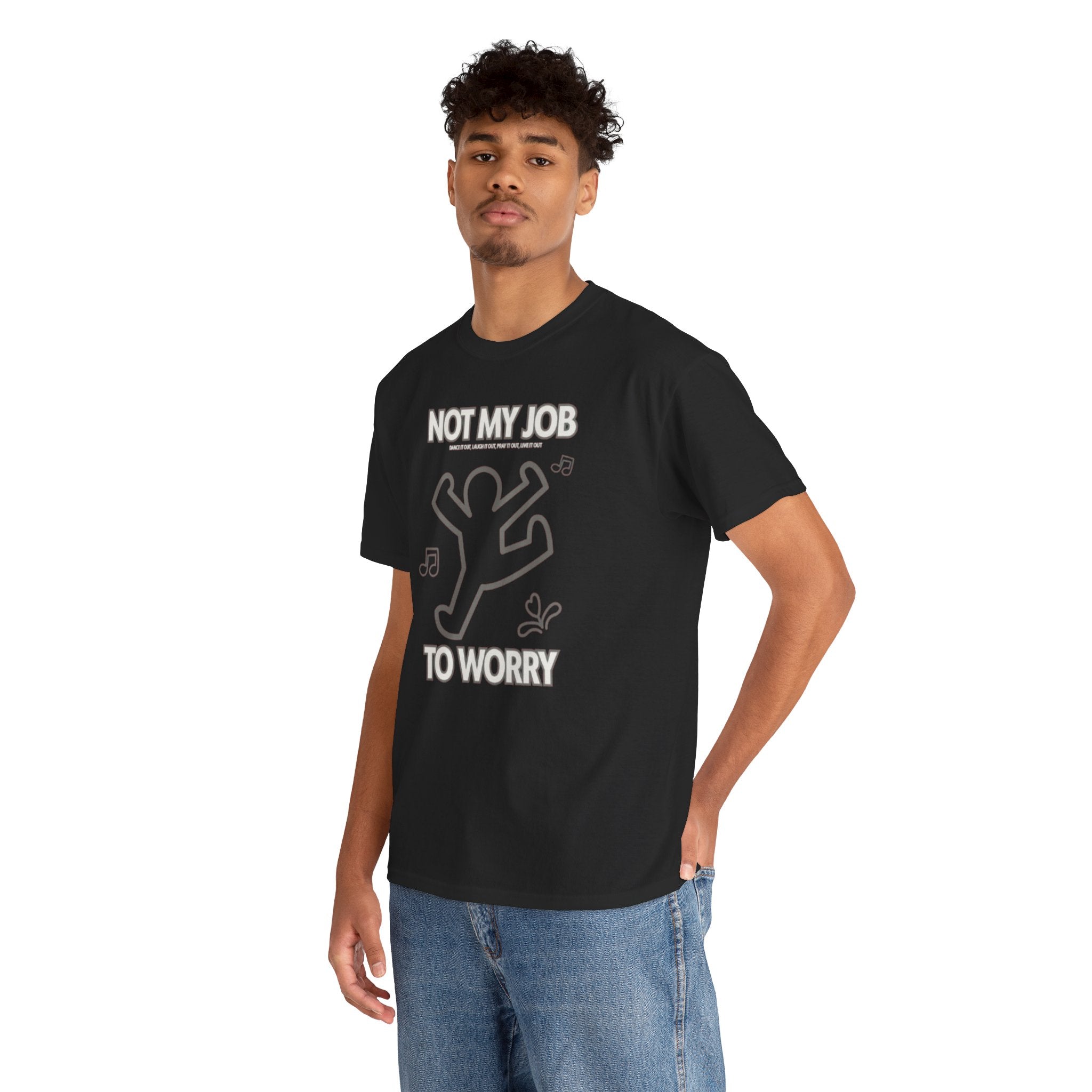 Not My Job To Worry Relaxed Graphic Tee