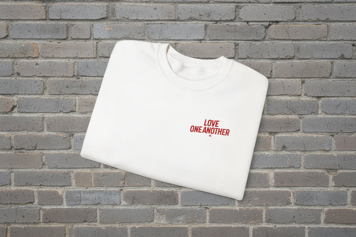 "Love One Another" Graphic Sweatshirt