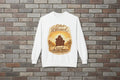 Blessed & Loved Crewneck Sweatshirt — Christian Family Faith Graphic | Mother's day