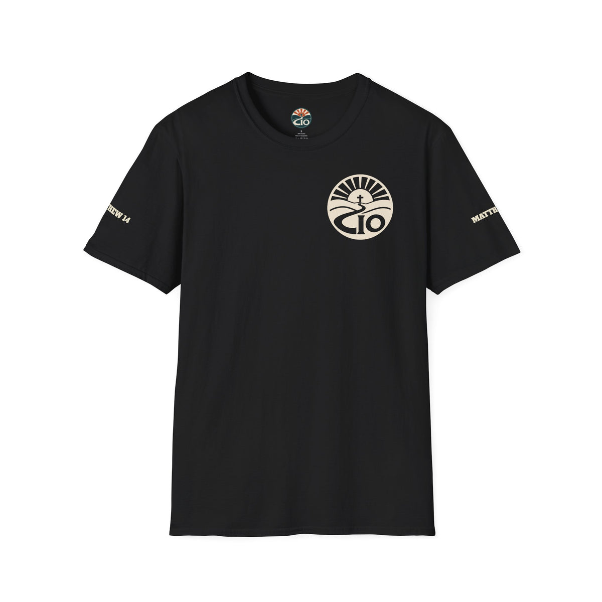 Christian Workout Shirt – Courage | Matthew 14 Oversized Lightweight Tee