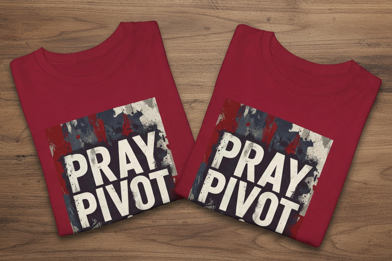 Pray Pivot & Perservere Tee