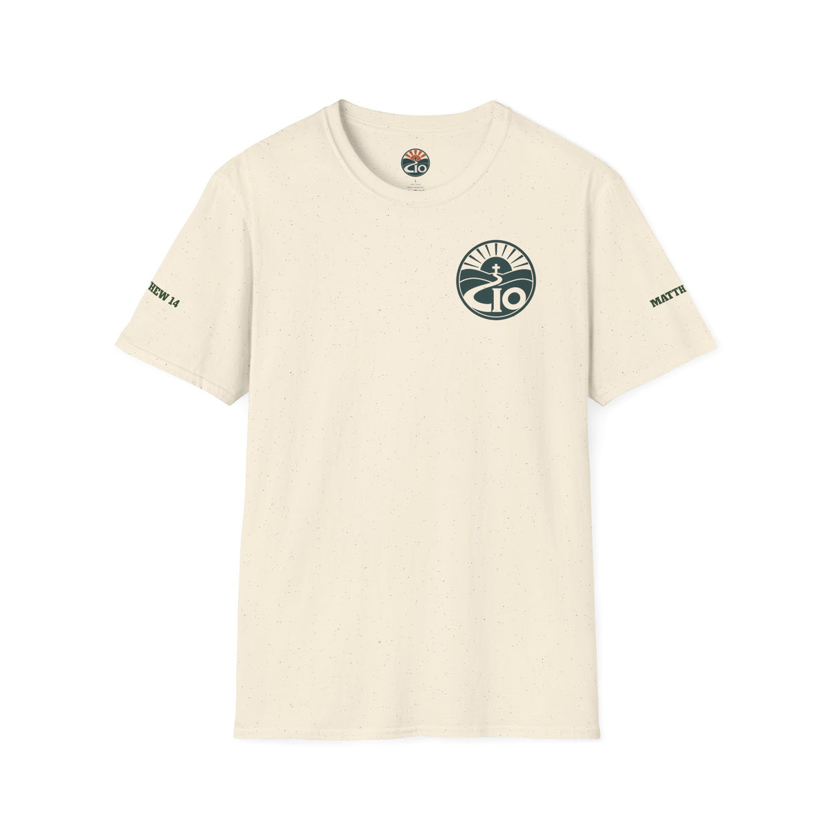 Christian Workout Shirt – Courage | Matthew 14 Oversized Lightweight Tee