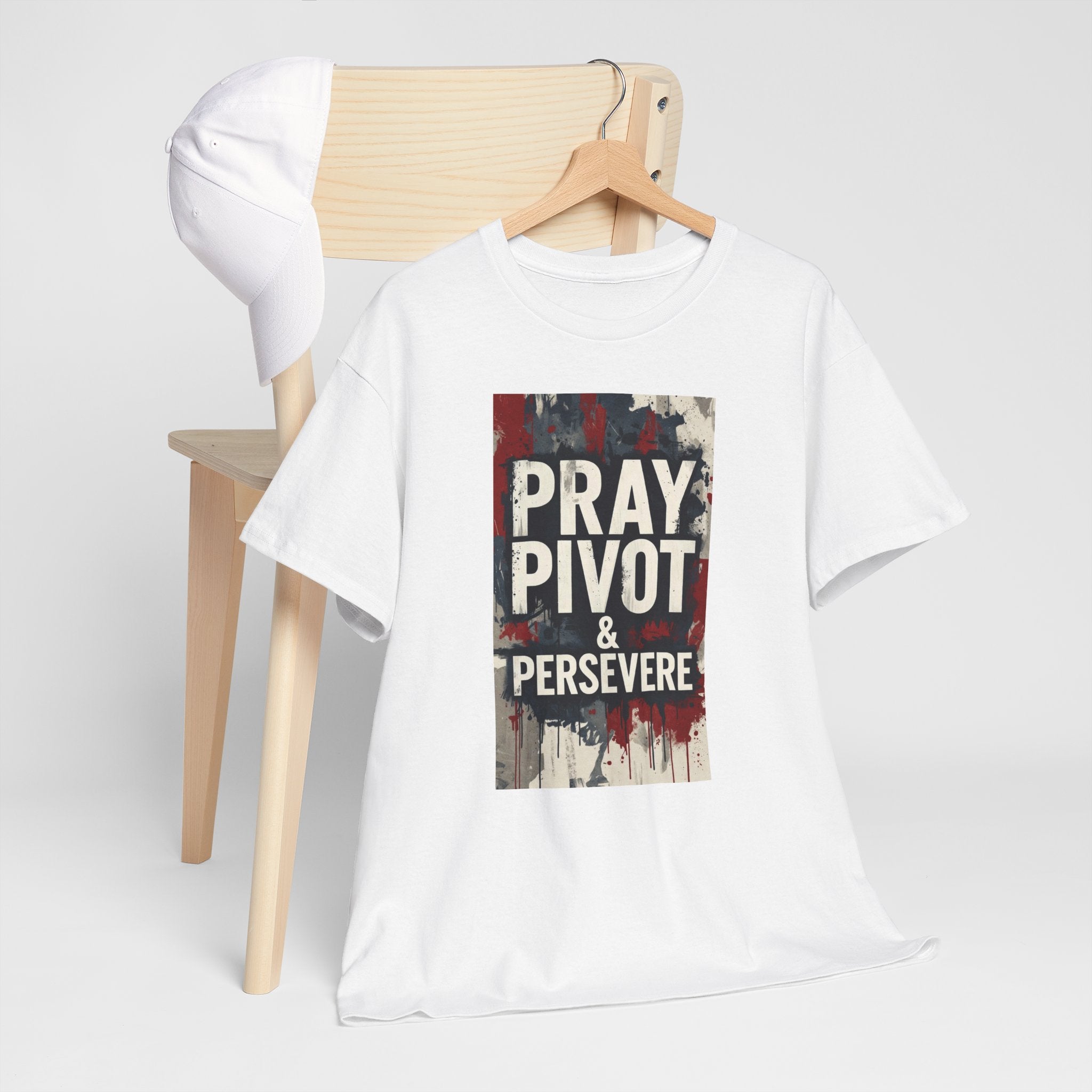 Pray Pivot & Perservere Tee