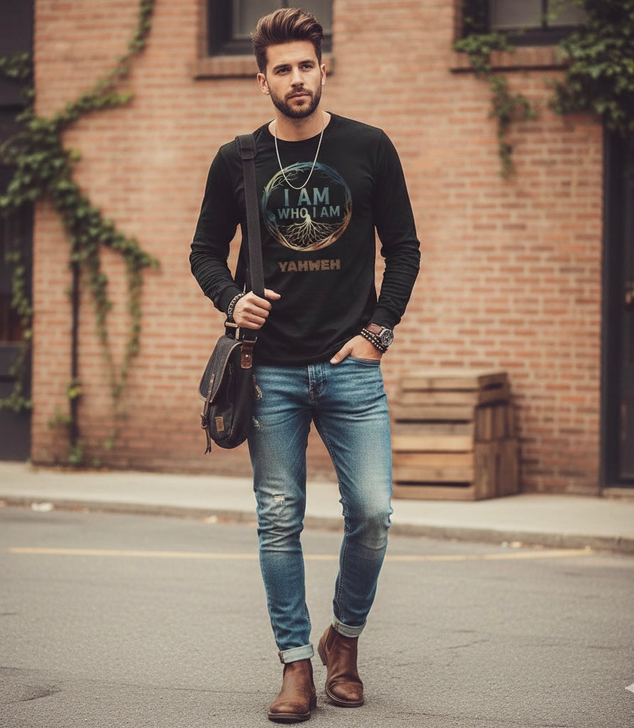I Am Who I Am "Yahweh" Long Sleeve Tee