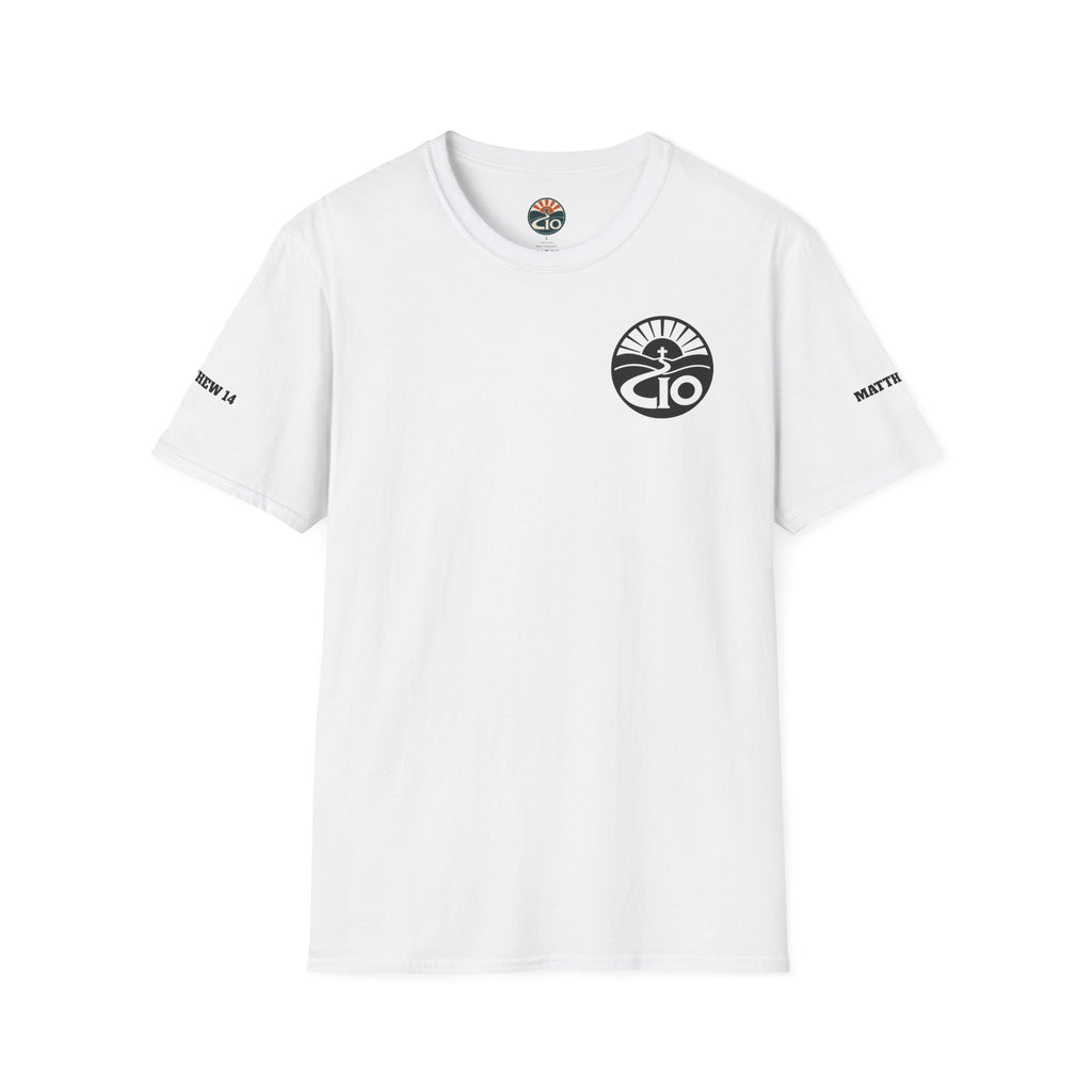 Christian Workout Shirt – Courage | Matthew 14 Oversized Lightweight Tee