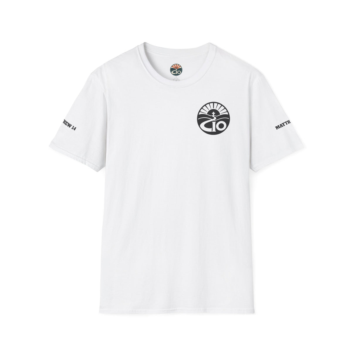 Christian Workout Shirt – Courage | Matthew 14 Oversized Lightweight Tee