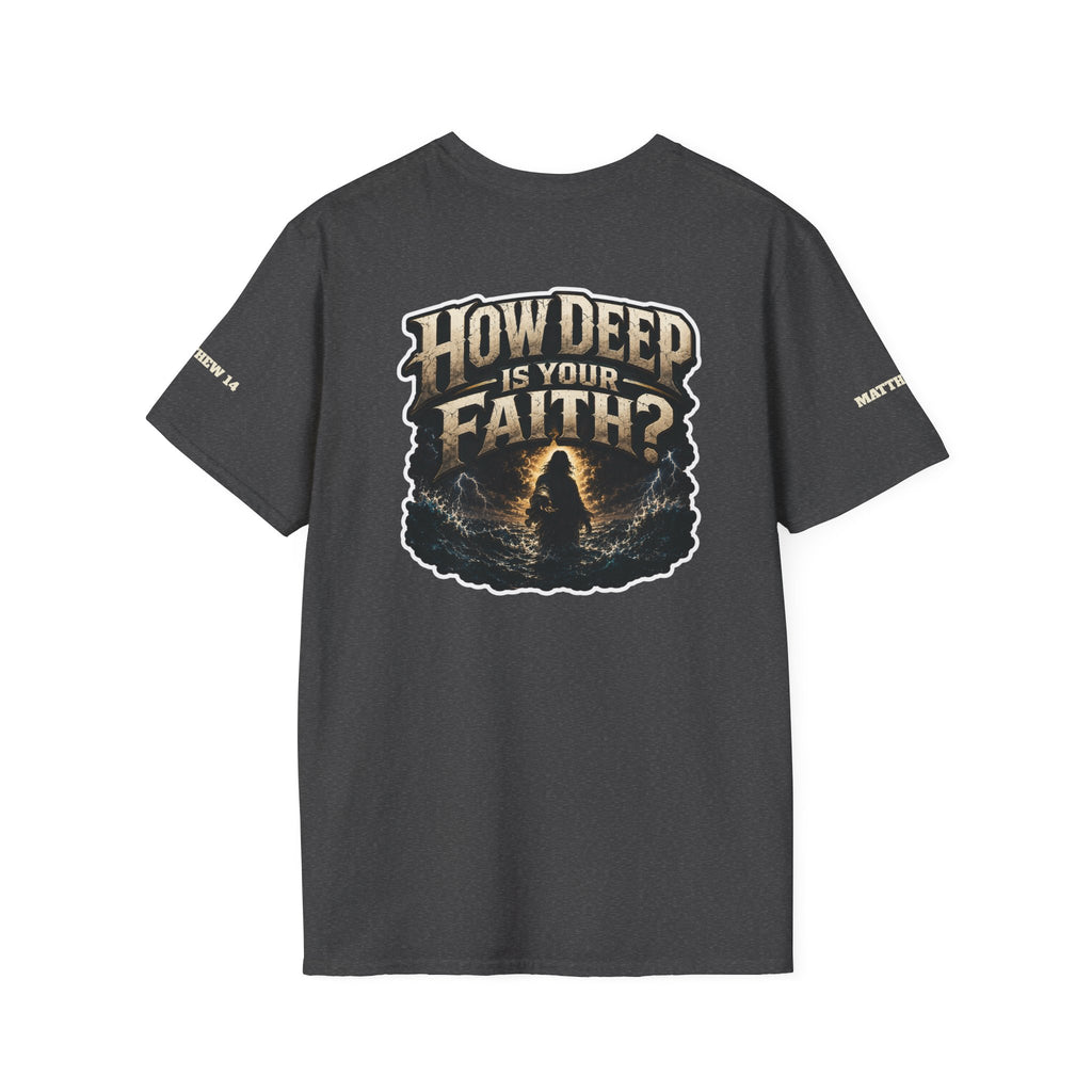 Christian Workout Shirt – Courage | Matthew 14 Oversized Lightweight Tee