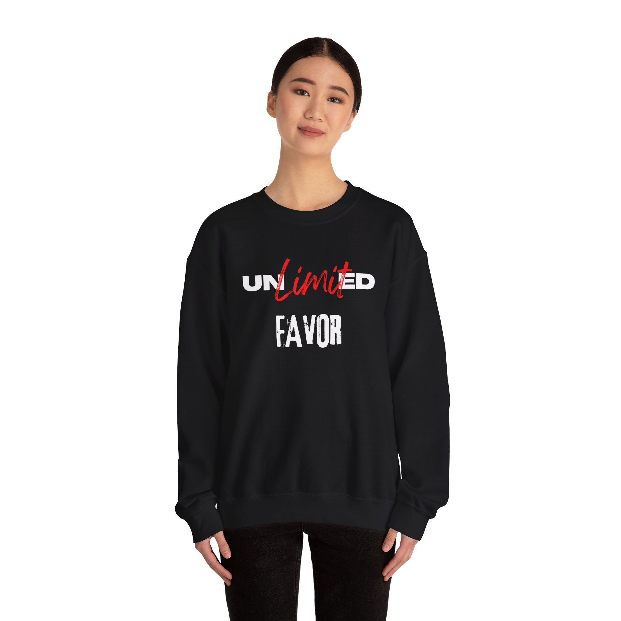 "Unlimited Favor" Graphic Sweatshirt
