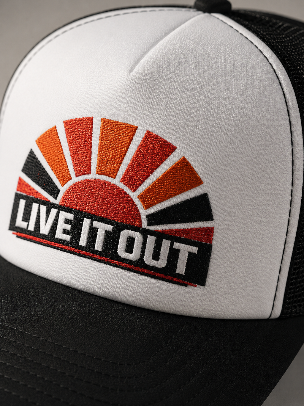 Live It Out “Sunrise” Foam Trucker Hat