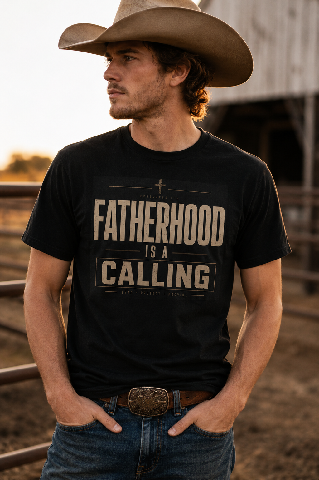 Fatherhood Is a Calling | Statement Tee