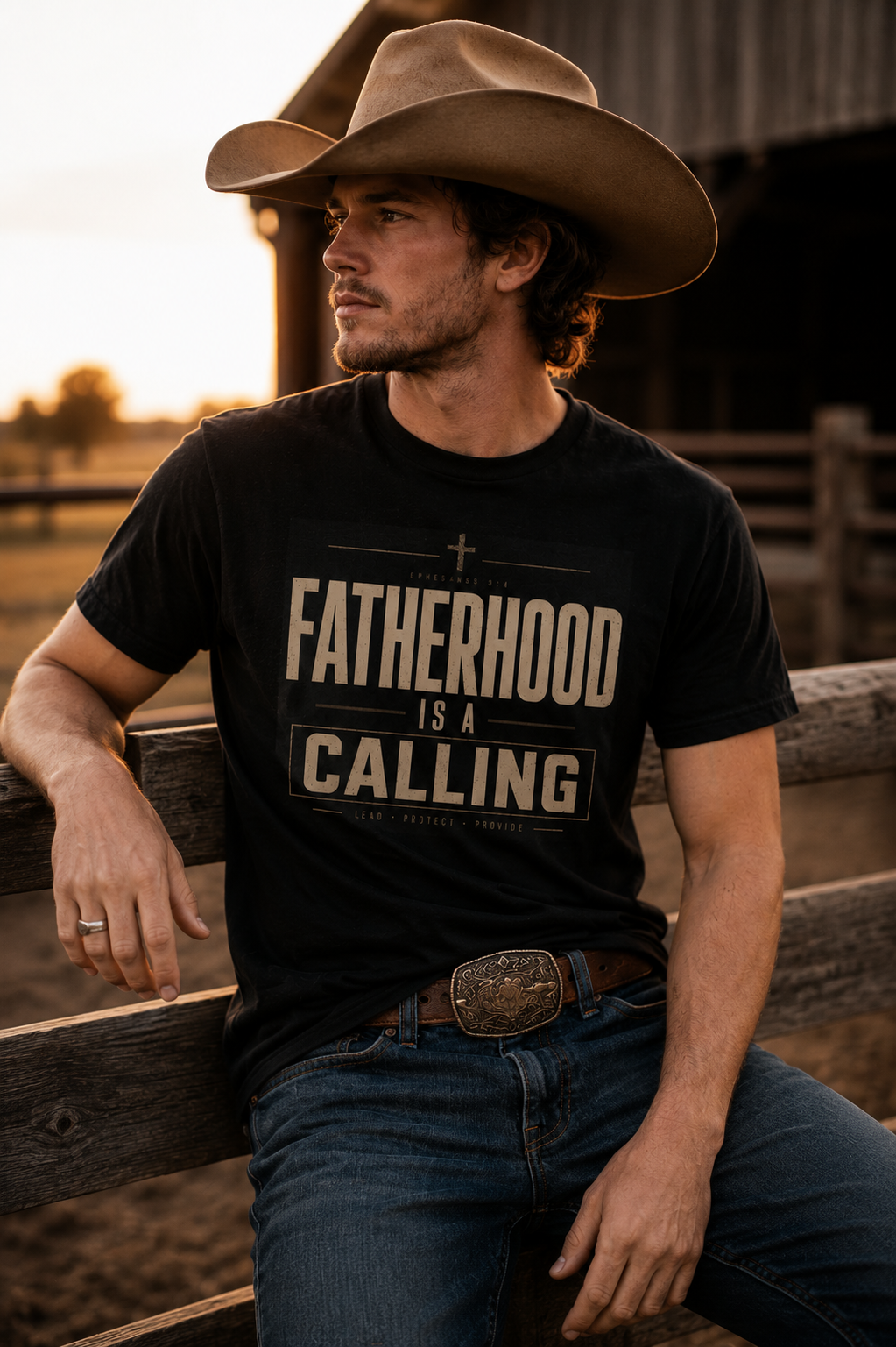 Fatherhood Is a Calling | Statement Tee