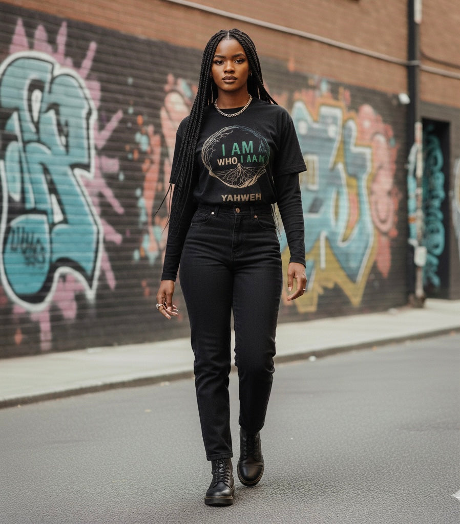 I Am Who I Am "Yahweh" Long Sleeve Tee