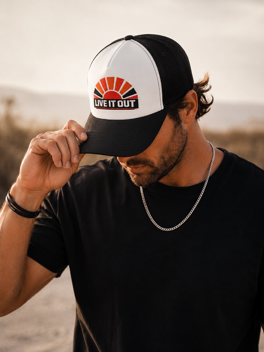 Live It Out “Sunrise” Foam Trucker Hat