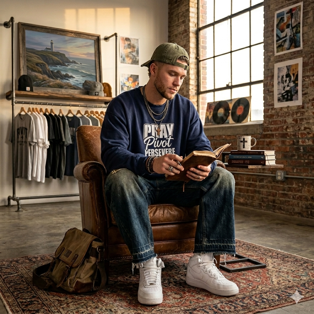 Pray Pivot Persevere Sweatshirt