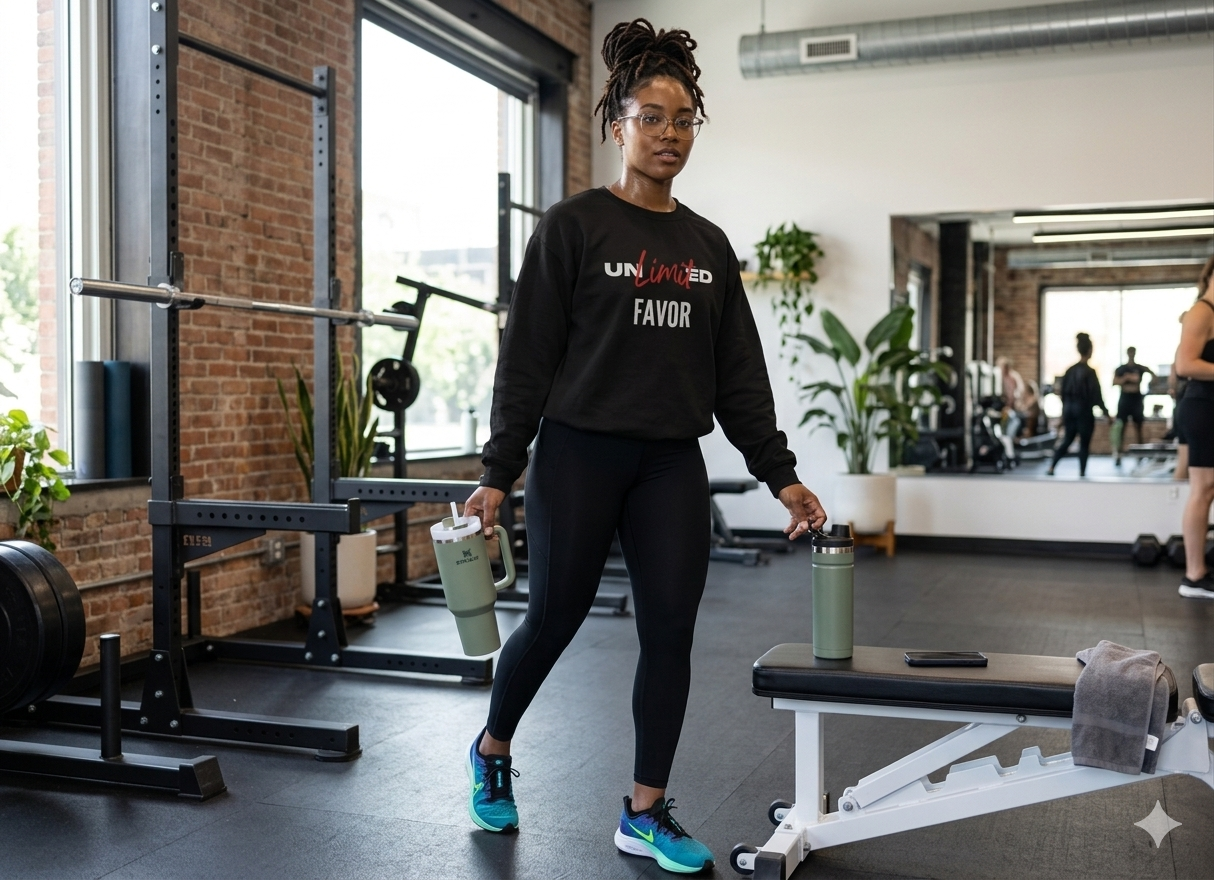 "Unlimited Favor" Graphic Sweatshirt