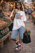 Pray Then Coffee Tee