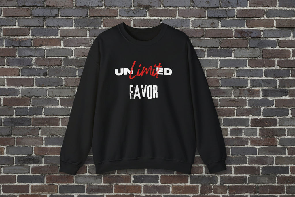 "Unlimited Favor" Graphic Sweatshirt